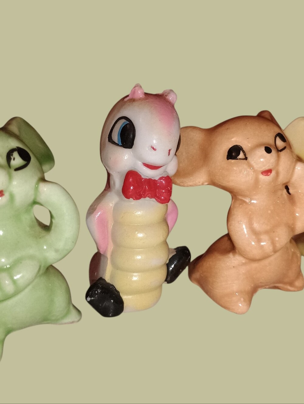Vintage Ceramic Figurine – Made in Korea